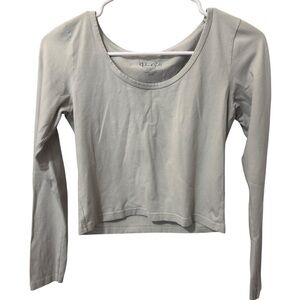 Brandy Melville Long Sleeve Sage Green One Size